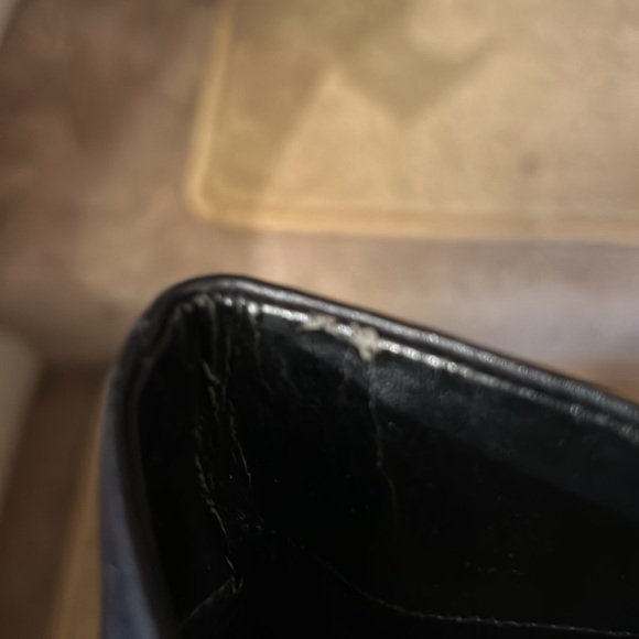 CROWN Vintage-TALL NICE BLACK LEATHER BOOTS! - Picture 11 of 11